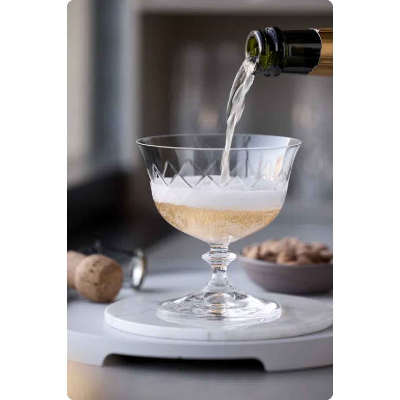 Lyngby Glas Eaton Champagneskål